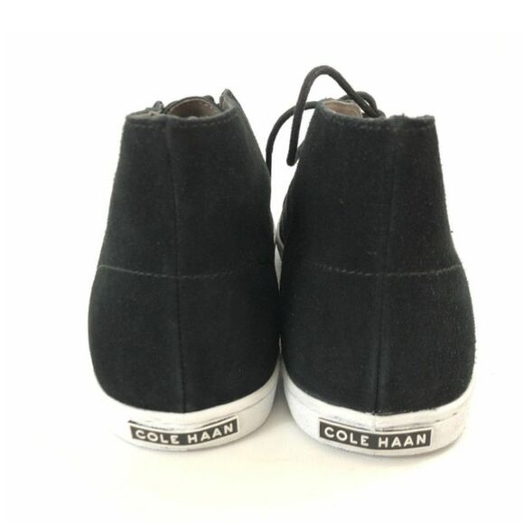 COLE HAAN Black Suede Chukka Boots Sneakers Pinch Weekender Mens Size 9.5 main image 7